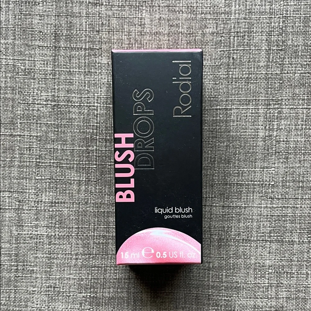 Rodial Blush Drops Frosted Pink Liquid Blush Makeup New 15 mL